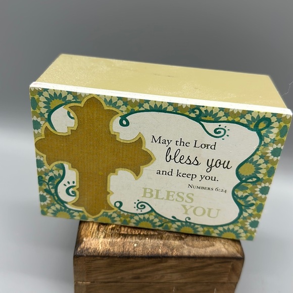 Bless You keepsake or jewelry box - Picture 1 of 8